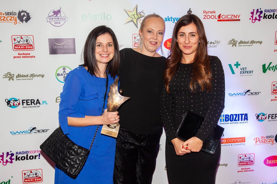 Top For Dog 2018 modtager priser.