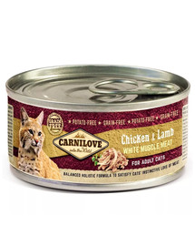 CARNILOVE Cat chicken & lamb 12 x 100 g