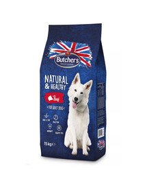 BUTCHER'S Beef Trockenfutter für Hunde mit Rindfleisch 15 kg