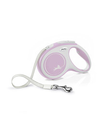 FLEXI New Comfort M Gurtleine 5 m Rosa