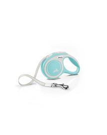 FLEXI New Comfort XS Gurtleine 3 m Helblau