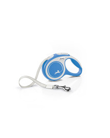 FLEXI New Comfort XS Gurtleine 3 m Blau
