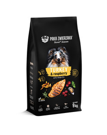 PAKA ZWIERZAKA Seven’th Heaven Turkey & raspberry Adult 9 kg