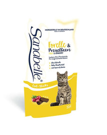 SANABELLE Sticks Forelle & Preiselbeere 55 g