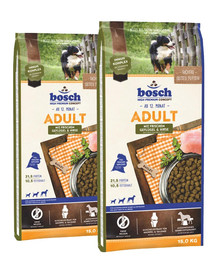 BOSCH Adult mit frischem Geflügel & Hirse 30 kg (2 x 15 kg)