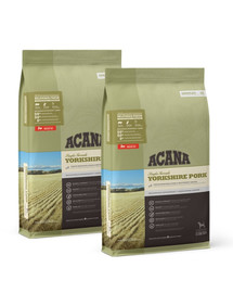 ACANA Yorkshire Pork 22,8 kg (2 x 11,4 kg)