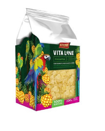 VITAPOL Ananas für Papageien und exotische Vögel 200 g