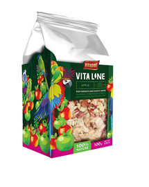 VITAPOL Apfel für Papageien und exotische Vögel 100g