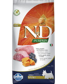 FARMINA N&D Pumpkin Lamm & Heidelbeere Adult Mini 7 kg