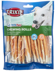 TRIXIE Denta Fun Chicken Chewing Rolls