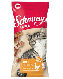 SCHMUSY SNACK Soft Bities weiche Hühnerbisse 60 g