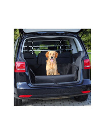 TRIXIE Kofferraum-Schondecke für Hund schwarz 1.64x1.25 m