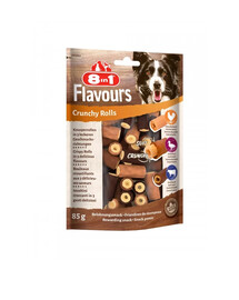 8IN1 Hundeleckerli Flavours Crunchy Rolls 85 g