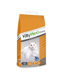 SANICAT Kittyfriend Clumping 5 l Bentonitsplitt