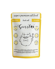 GUSSTO Cat Fresh Calf 85 g