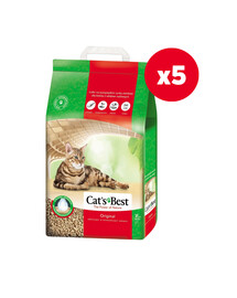 JRS Cat'S best eco plus 5 x 7 L (15 kg)