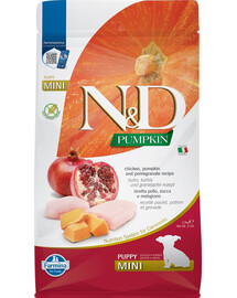 FARMINA N&D Pumpkin Dog Puppy Mini chicken, pumpkin & pomegranate 2.5 kg