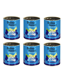 DOLINA NOTECI Premium SuperFood Kalb- und Lammfleisch 800 g x 6