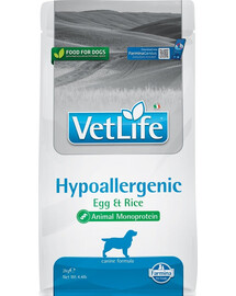FARMINA Vet Life Hypoallergenic Egg & Rice Hund 2 kg
