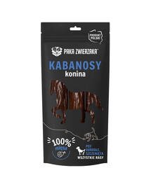 PAKA ZWIERZAKA Pferdefleisch-Cabanas für Hunde 3 Stk.
