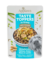 APPLAWS APPLAWS Taste Toppers Weißfisch, Lachs, Geleebohnen 85g