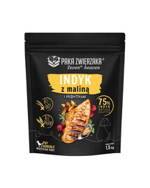 PAKA ZWIERZAKA Putenfutter mit Himbeere 1,5 kg