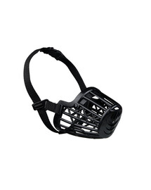 TRIXIE Kunststoffmaulkorb Größe M 22 cm schwarz