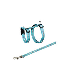 TRIXIE Geschirr für kleine Kaninchen mit Leine