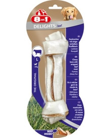 8IN1 Beef Delights Kauknochen L