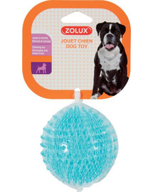ZOLUX Spielzeug Pop Ball mit Spikes 8 cm Türkis