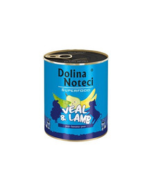 DOLINA NOTECI Premium SuperFood Kalb- und Lammfleisch 800 g