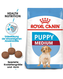 ROYAL CANIN MEDIUM Puppy Welpenfutter trocken für mittelgroße Hunde 4 kg