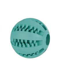 TRIXIE Mintfresh Rugbyball, Naturgummi 6 cm