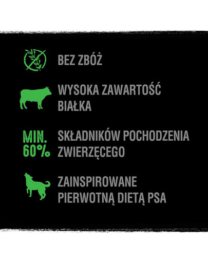CRAVE Adult mit Lamm & Rind Trockenfutter für ausgewachsene Hunde 11.5 kg