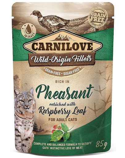 CARNILOVE Pheasant & Raspberry leaves 24 x 85 g
