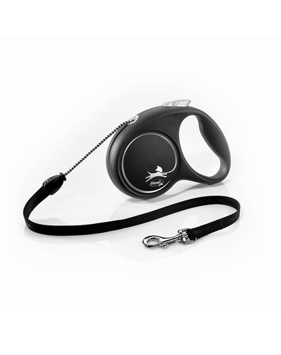 FLEXI Black Design M Seilleine 5 m Schwarz