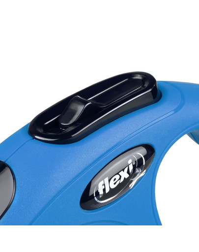 FLEXI New Classic Leine Größe XS Kordel / bis zu 8 kg / 3 m blau
