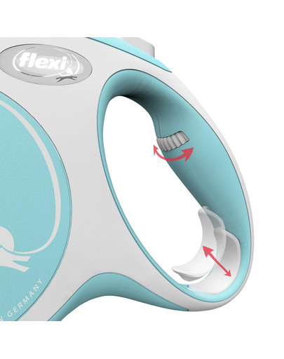 FLEXI Automatikleine New Comfort M Gurtleine 5 m