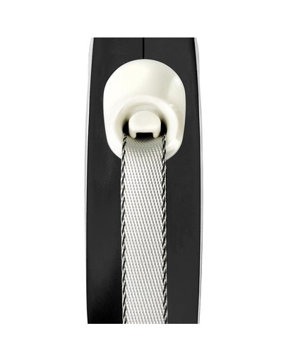 FLEXI New Comfort XS Gurtleine 3 m Schwarz