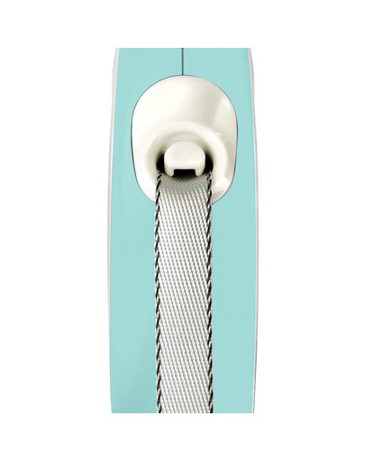FLEXI New Comfort XS Gurtleine 3 m Helblau