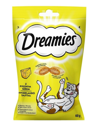 DREAMIES Katzenleckerli mit Käse 60g