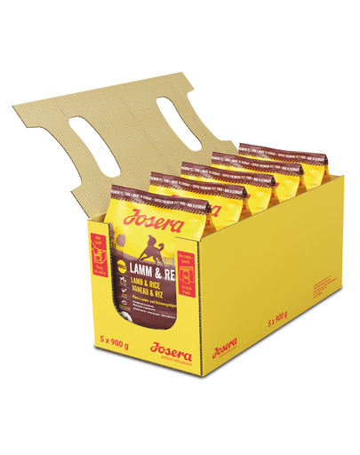 JOSERA Lamm & Reis 5 x 900g