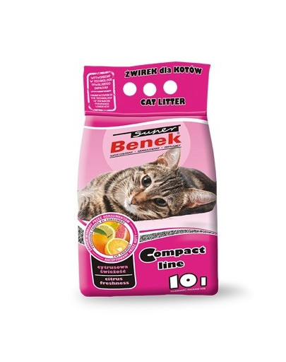 BENEK Super Compact Standard mit Zitronenduft 10 l x 2 (20 l)