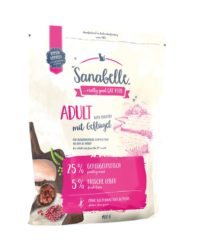 SANABELLE Adult mit Geflügel 400 g