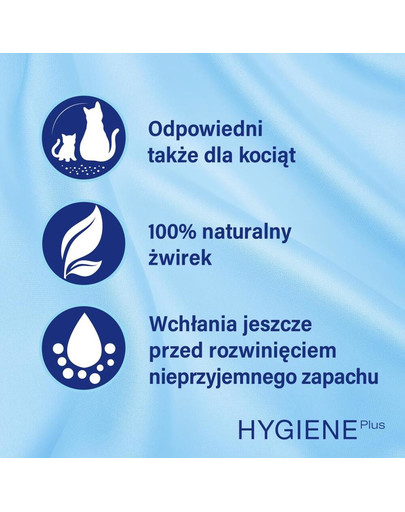 CATSAN Hygiene Plus 20l Geruchsbindende Katzenstreu