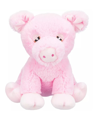 TRIXIE Be Eco Edison Schwein für Hund Plüsch 24 cm
