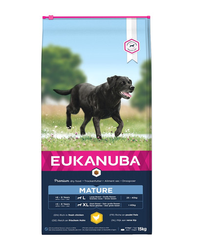 EUKANUBA Thriving Mature Large Breed reich an frischem Huhn 15kg