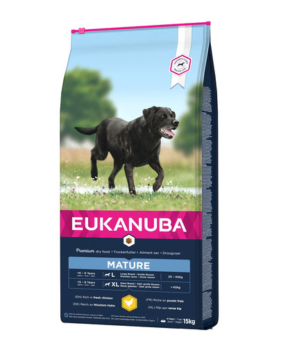 EUKANUBA Thriving Mature Large Breed reich an frischem Huhn 15kg