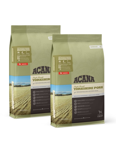 ACANA Yorkshire Pork 22,8 kg (2 x 11,4 kg)