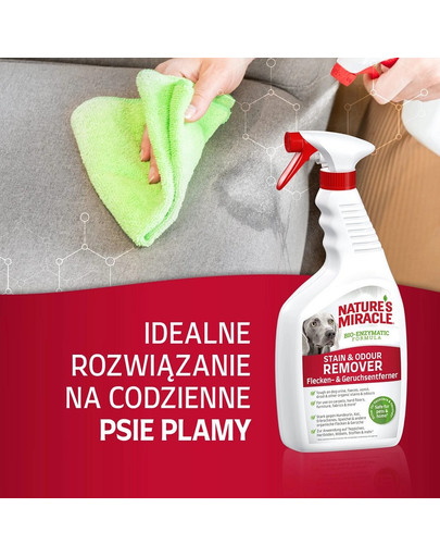 NATURE'S MIRACLE Stain&Odour Remover Dog Melone 946 ml